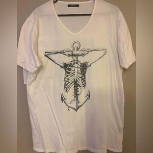 Skeletal Medical Drawing Premium T-Shirt